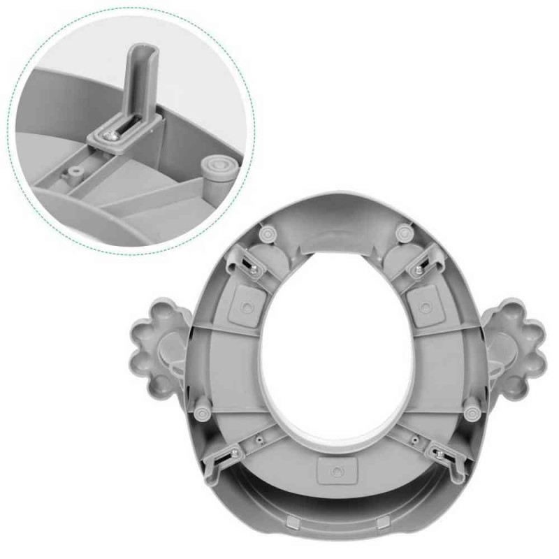 ADAPTER ZA WC ŠOLJU SA RUKOHVATIMA  GRAY ECOTOYS 