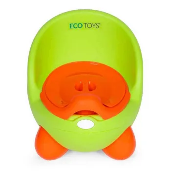 NOŠA ZA DECU SA UKLONIVIM UMETKOM I NEKLIZAJUĆIM NOGICAMA  ZELENA ECOTOYS 