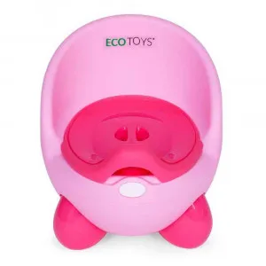 NOŠA ZA DECU SA UKLONIVIM UMETKOM I NEKLIZAJUĆIM NOGICAMA ROZE ECOTOYS