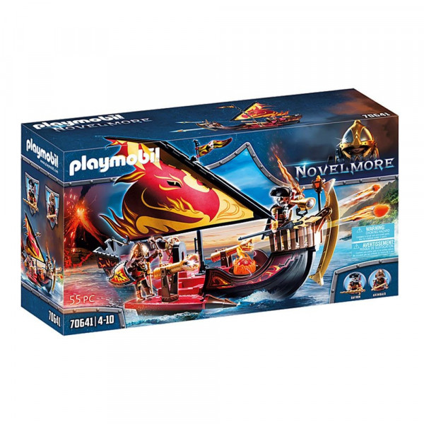 PLAYMOBIL NOVELMORE VATRENI BROD BURNHAM NAPADACA 