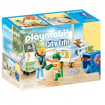 PLAYMOBIL CITY LIFE DECIJA BOLNICKA SOBA 