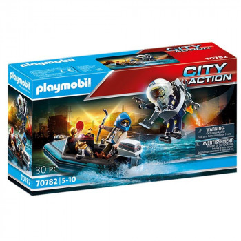 PLAYMOBIL CITY ACTION POLICIJSKA POTERA MLAZNIM CAMCEM 