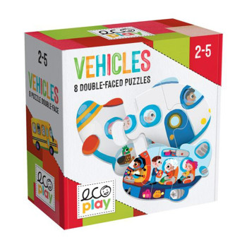 HEADU ECO PUZZLE VOZILA MU28535 