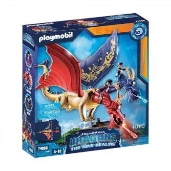 PLAYMOBIL DRAGONS DEVET CARSTAVA VU I VEJ SA JUNOM 