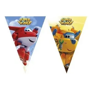 SUPER WINGS PARTY DEKORACIJA ZASTAVICE 9 KOM