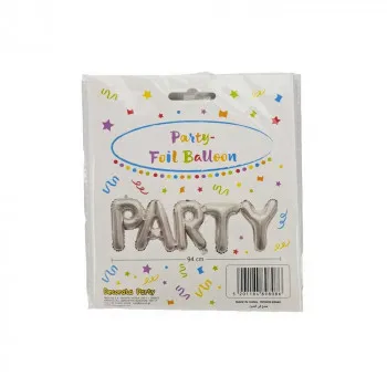 PARTY BALON SILVER 