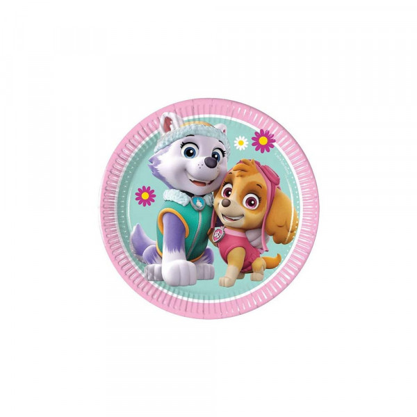 PAW PATROL PARTY TANJIRI 1/8 KOM 