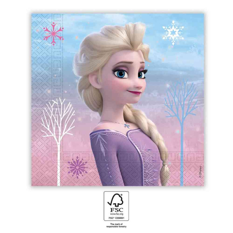 FROZEN 2 PARTY WIND SPIRIT SALVETE 1/20 KOM 