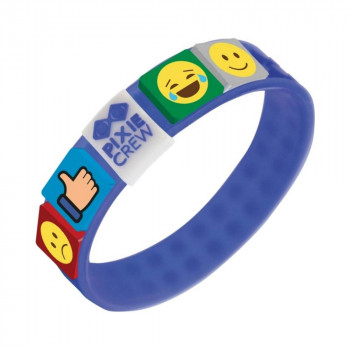 PIXIE CREW EMOJI NARUKVICA PLAVA 