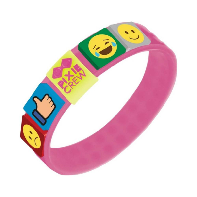 PIXIE CREW EMOJI NARUKVICA CIKLAMA