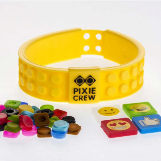PIXIE CREW EMOJI NARUKVICA ZUTA