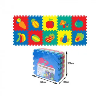 PODNE PUZZLE VOCE I POVRCE 10 KOM 320X320X100