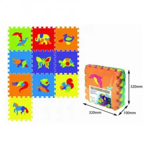 PODNE PUZZLE ZIVOTINJE 2-10 KOM320X320X100