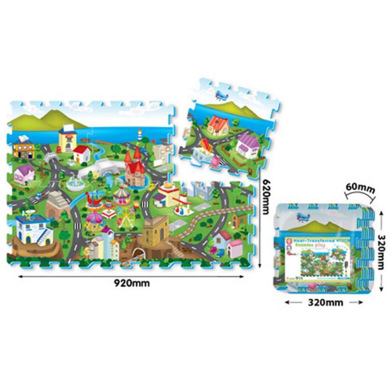 PODNE PUZZLE AUTO STAZA MANJA PUZLE