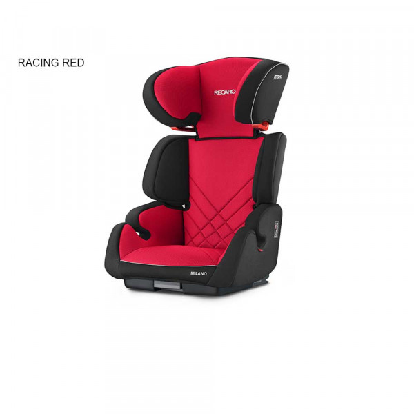 RECARO AUTOSEDISTE MILANO SEATFIX RACING RED 2/3 15-36KG 