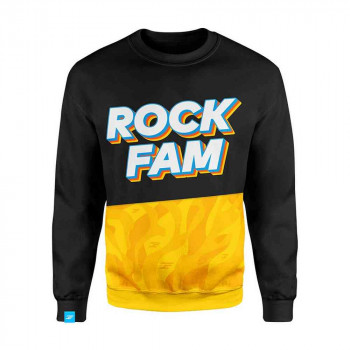 ROCKFAM CRNO-ZUTI DUKS 