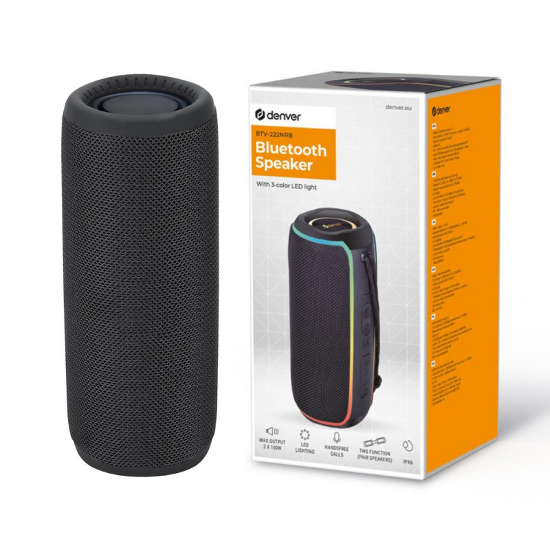 DENVER BLUETOOTH ZVUCNIK BLACK