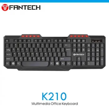 FANTECH TASTATURA KANCELARIJSKA FANTECH K210 CRNA 