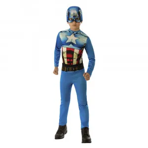 RUBIES KOSTIM CAPTAIN AMERICA 10-12 GOD
