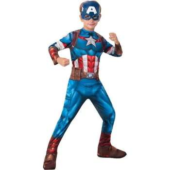 RUBIES KOSTIM CLASSIC CAPTAIN AMERICA 10-12 GOD 