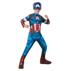 RUBIES KOSTIM CLASSIC CAPTAIN AMERICA 7-8 GOD