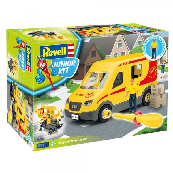 REVELL DELIVERY TRUCK WITH FIGURE 