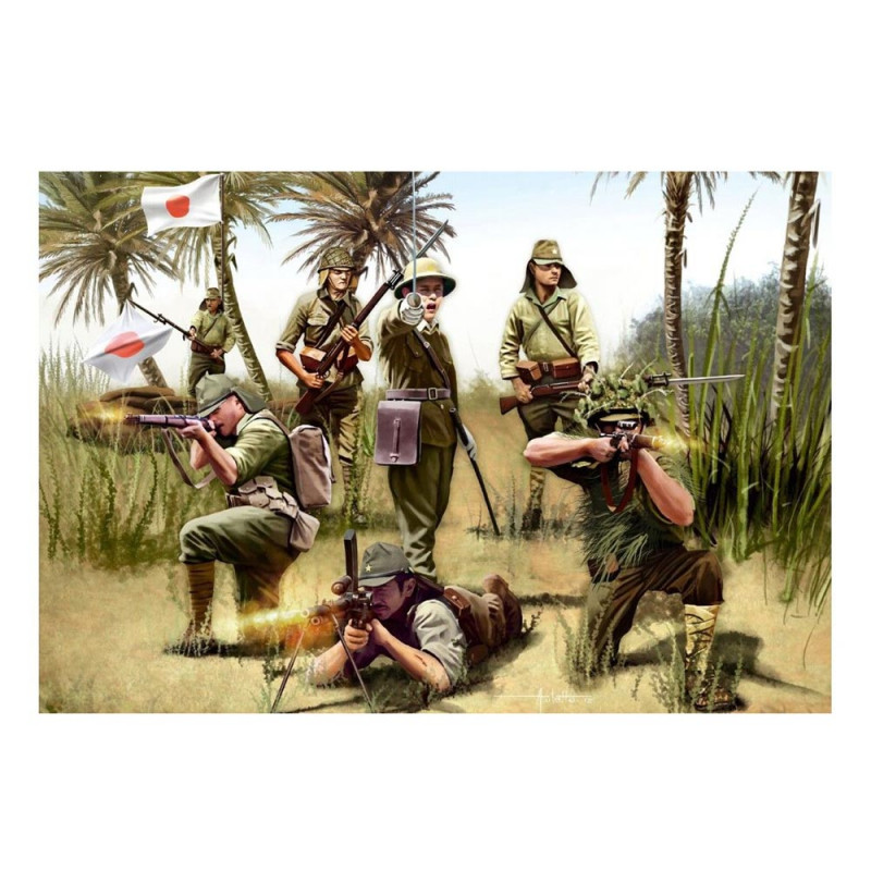 REVELL MAKETA Japanese Infantry WWII