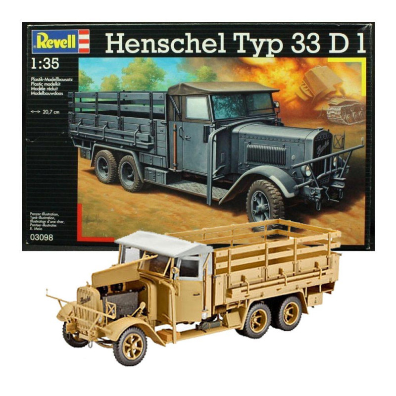REVELL MAKETA Henschel 33D1
