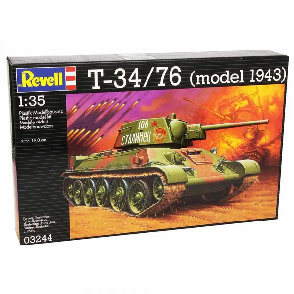 REVELL MAKETA  T-34/76 (MODEL 1943) 