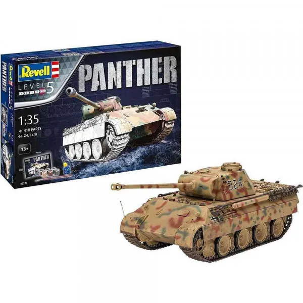 REVELL MAKETA GIFT SET PANTHER AUSF. D 