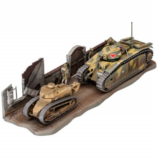 REVELL MAKETA CHAR B.1 BIS   RENAULT FT.17 