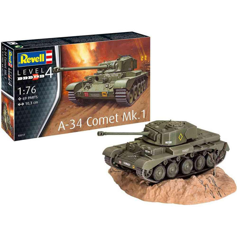 REVEL MAKETA A-34 COMET MK.1