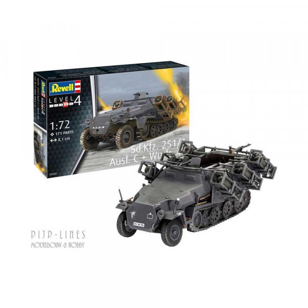 REVELL MAKETA SD.KFZ. 251/1 AUSF.C   WURFR. 40 