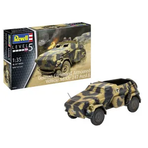 REVELL MAKETA GERMAN COMMAND ARMOURED VEHICLE SD.KFZ.247 AUSF.B