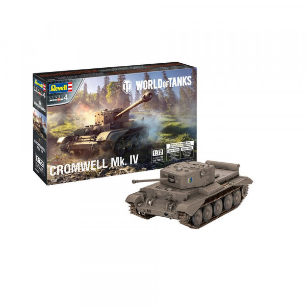 REVELL MAKETA CROMWELL MK  IV WORLD OF TANKS 