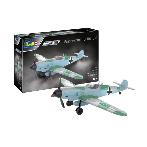 REVELL MAKETA MESSERSCHMITT BF109G-6 EASY-CLICK-SYSTEM 