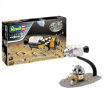 REVELL MAKETA APOLLO 11 COLUMBIA EAGLE 