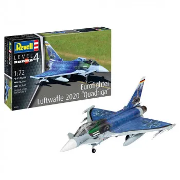 REVELL MAKETA EUROFIGHTER LUFTWAFFE 2020 QUADRIGA 