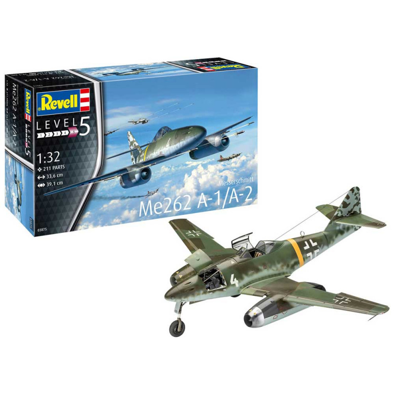 REVELL MAKETA MESSERSCHMITT ME262 A-1/A-2