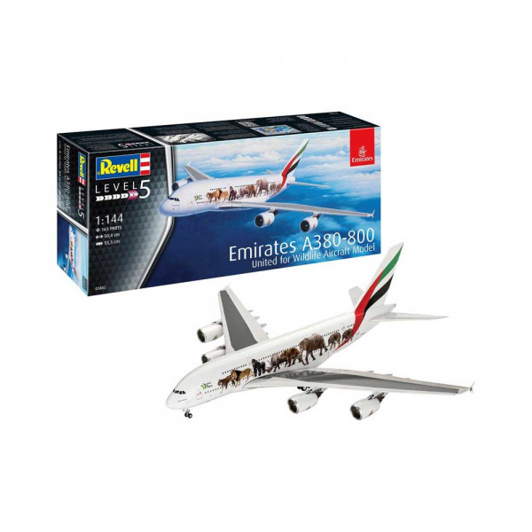REVELL MAKETA AIRBUS  A380-800  EMIRATES   WI 
