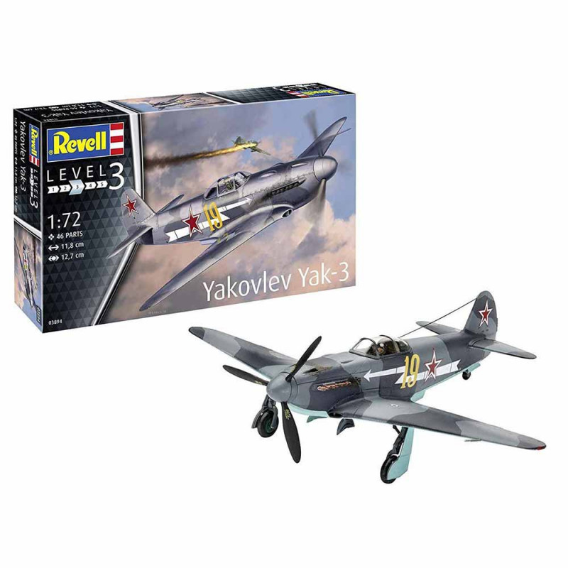 REVELL MAKETA YAKOVLEV YAK-3