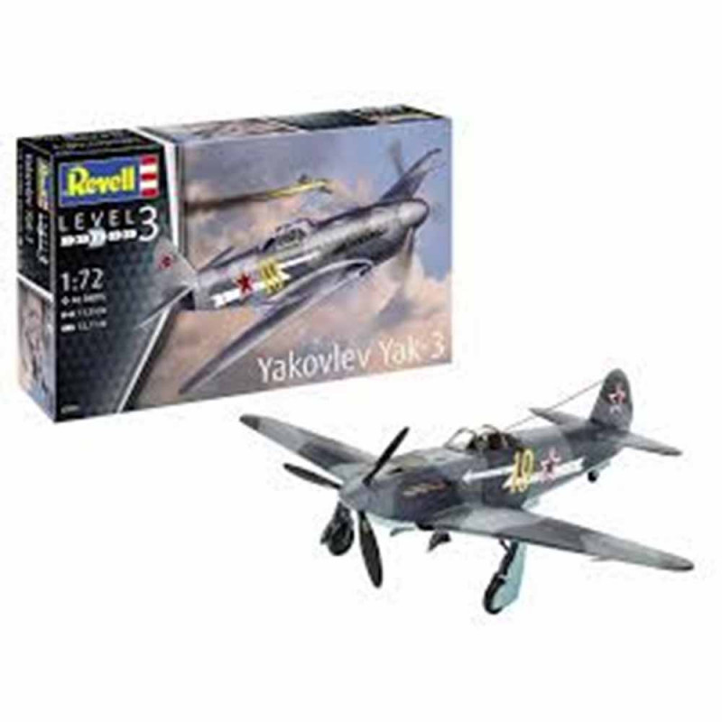 REVELL MAKETA YAKOVLEV YAK-3