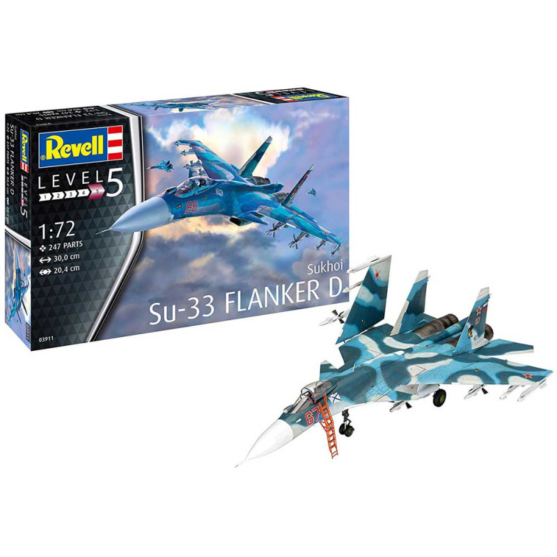 REVELL SUKHOI SU-33 FLANKER D 