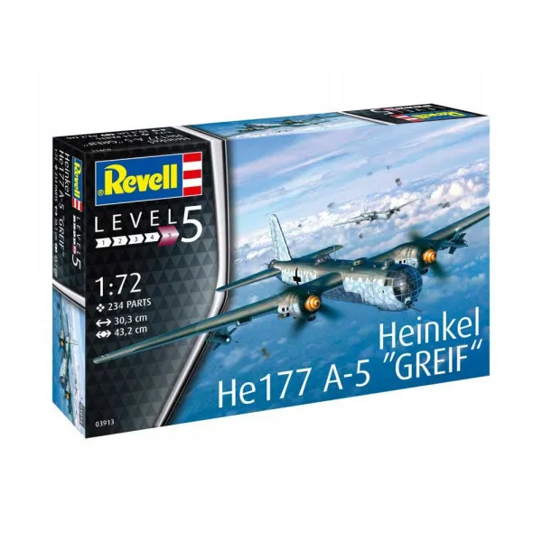 REVELL MAKETA HEINKEL HE177 A-5  GREIF 