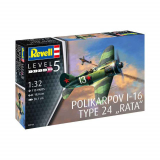 REVELL POLIKARPOV I-16 TYPE 24  RATA 