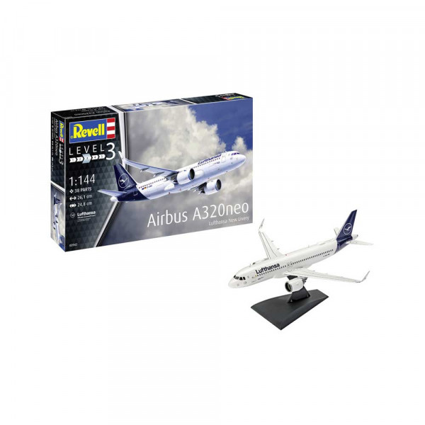 REVEL MAKETA AIRBUS A320 NEO LUFTHANSA  NEW LIVERY 