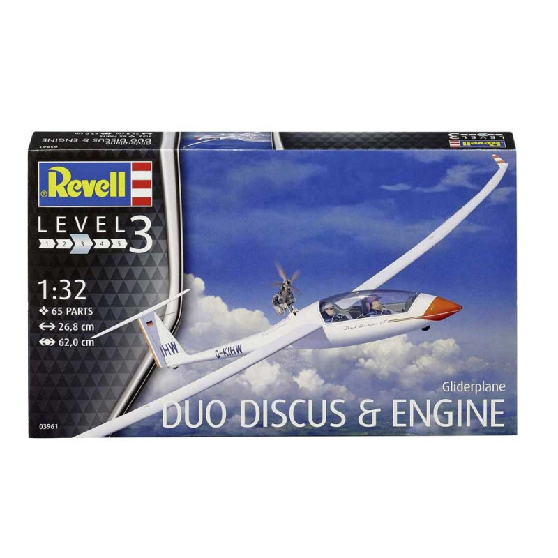 REVELL MAKETA GLIDERPLANE DUO DISCUS ENGINE