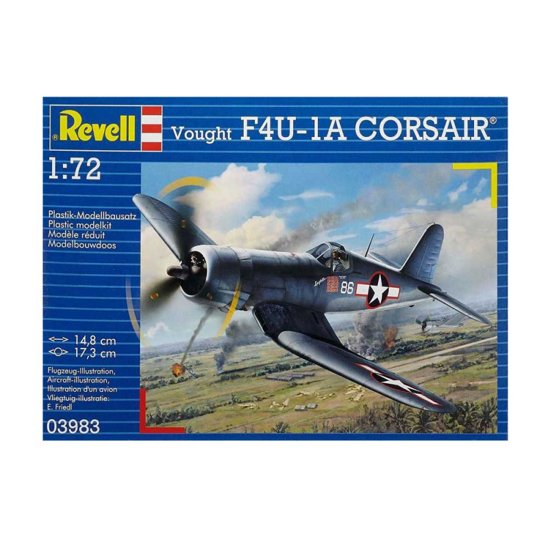 REVELL MAKETA VOUGHT F4U-1D CORSAIR