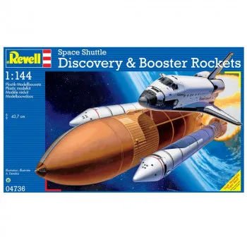 REVELL MAKETA Space Shuttle Discovery Booster 