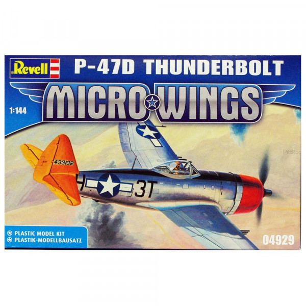 REVELL MAKETA MICRO WINGS P47D THUNDERBOLT
